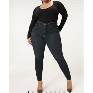 NWT Good American x Calik Denim Good Leg Jeans